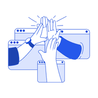 Poignée de main symbolisant l'accord entre les parties